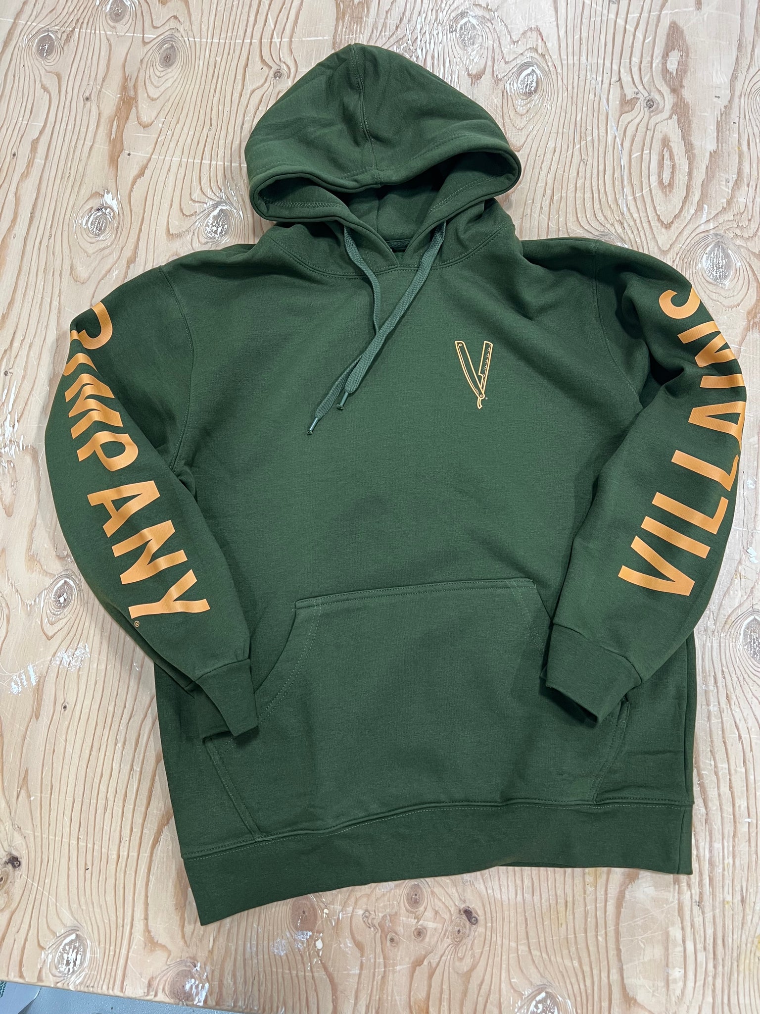 Company Standard Hood - Olive & Orange