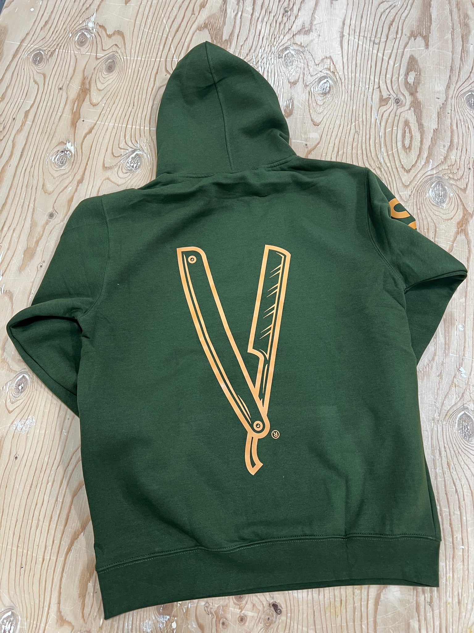 Company Standard Hood - Olive & Orange