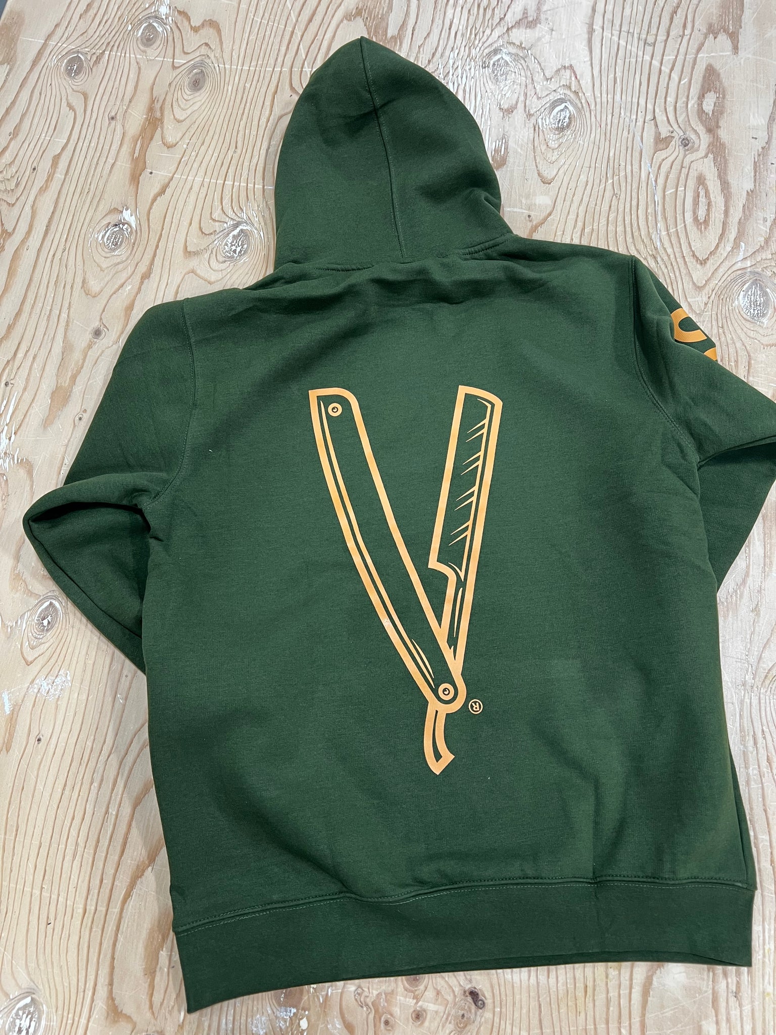 Company Standard Hood - Olive & Orange